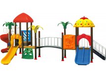 Cầu trượt nước liên hoàn cho trẻ em 