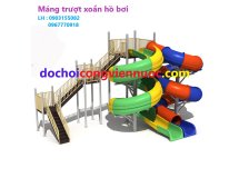 Máng trượt xoắn hồ bơi