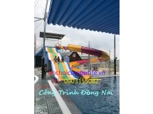 Trò chơi máng trượt nước, trò chơi máng trượt hồ bơi