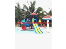 sản xuất lắp ráp cầu trượt liên hoàn hồ bơi