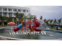 Trò chơi nhà liên hoàn dước nước, máng trượt nước