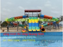Sản xuất máng trượt hồ bơi