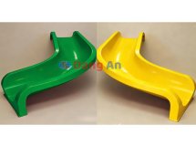 cầu trượt máng cong nhựa composite